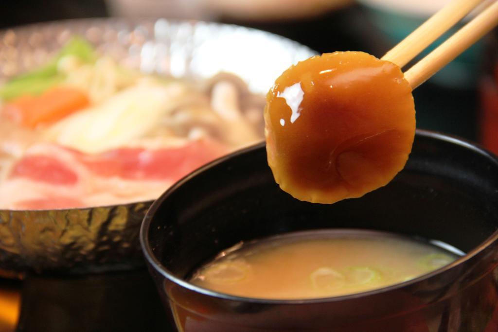 Honkan Gentaroya Hotell Nozawaonsen Exteriör bild
